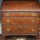 Georgian oak bureau