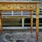 Victorian pine desk