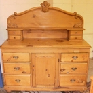 Victorian pine chiffoniere