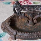 Victorian cast iron boot scraper