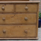 Victorian pine chest of drawers