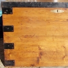 Victorian pine 'silver' chest