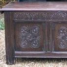 17th century oak coffer