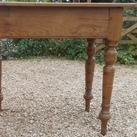 Victorian pitch pine table