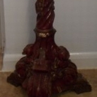 Old standard lampstand