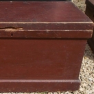 Victorian painted pine box