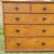 Victorian pine chest of drawers