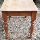 Old pine table